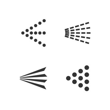 recommend clip art: Spray icons set