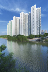 Fototapeta na wymiar Public Estate in Hong Kong 