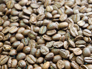 Coffee beans background.