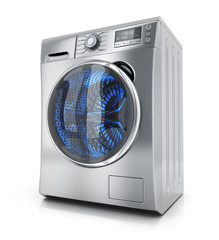 Fototapeta premium Modern clothes washer