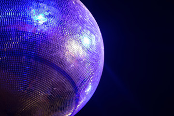 Disco ball party concept