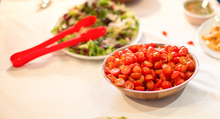 Red Cherry Tomatoes Salad