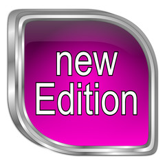 New Edition Button - 3D illustration