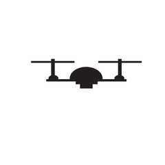 Drone Silhouette Vector