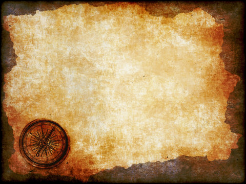 Fototapeta grunge vintage map