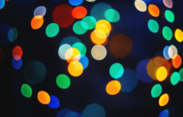 .Abstract defocused background bokeh