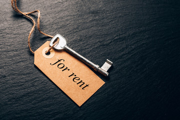 Concept of real estate rent