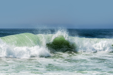 Fototapeta premium Atlantic ocean wave.