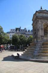Obraz premium Paris - Août 2016 - Place des Innocents