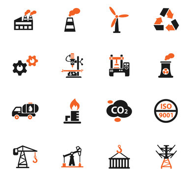 industry icon set