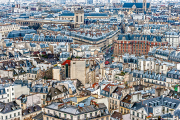 Fototapety  Widok na Paryż, Francja.