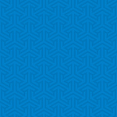 Blue Neutral Seamless Pattern for Modern Design in Flat Style.