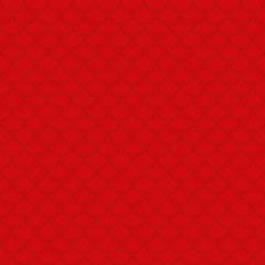 Fish scale. Red Neutral Seamless Pattern for Modern Design in Fl