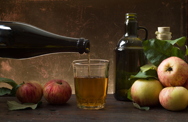Glass of cider