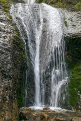 Duruitoarea Waterfall, Ceahlau massif, Eastern Carpathians Mountains, Moldova, Romania
