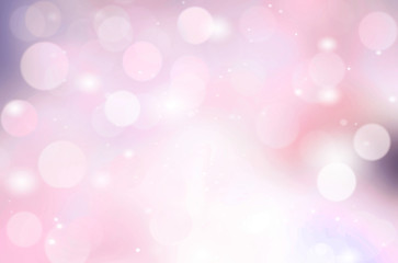 Fototapeta na wymiar Abstract pink and bokeh background blur.