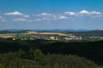 Fototapeta na wymiar Overview Cesky Raj, Czech Republic, Central Europe