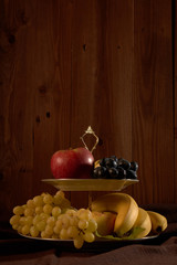 Fruit bowl on the table