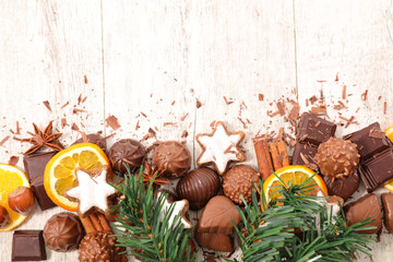 christmas chocolates