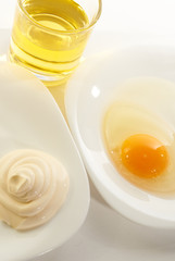 Egg mayonnaise salad oil