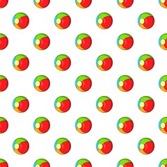 Children ball pattern. Cartoon illustration of children ball vector pattern for web