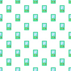 Tetris pattern. Cartoon illustration of tetris vector pattern for web