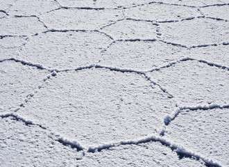 Bolivia, Potosi Department, Daniel Campos Province, View of the Salar de Uyuni, the largest salt flat in the world.
