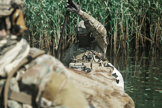 Spec ops in the military kayak