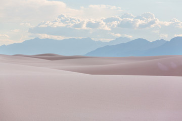 White sands