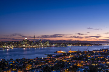 Blue Hour from Mount Victoria