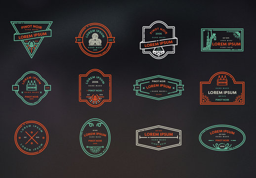 Minimalist Wine Logo Layouts 2