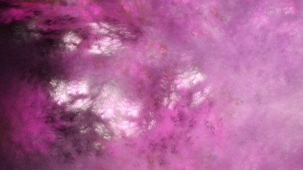 Beautiful starry sky. Bright hazy galaxy. 3D surreal illustration. Sacred geometry. Mysterious psychedelic relaxation pattern. Fractal abstract texture. Digital artwork graphic astrology magic