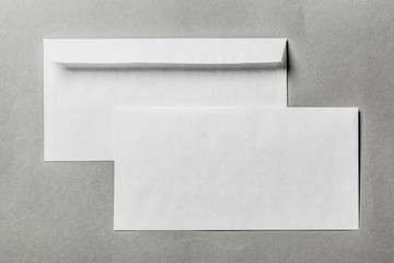 Blank envelopes