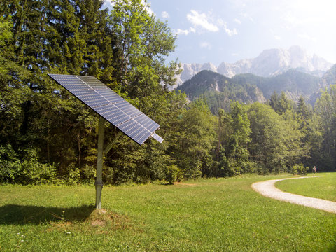 Solaranlage Alpen