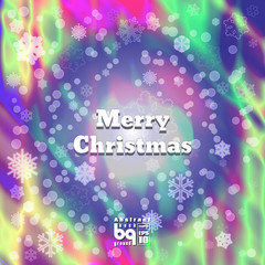 Abstract background snowflakes Merry Christmas