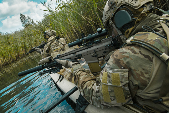 Spec ops in the military kayak