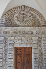 Obraz premium Details architecture of city. Cathedral Italy