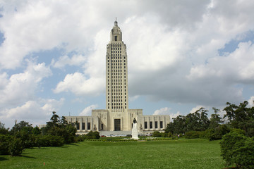 Fototapeta premium Louisiana state capitol, Baton Rouge,Louisiana