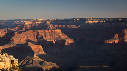 Fototapeta premium Sunrise in the Grand Canyon, Arizona, USA