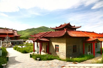  The mongolia palace at Ulaanbaatar , Mongolia