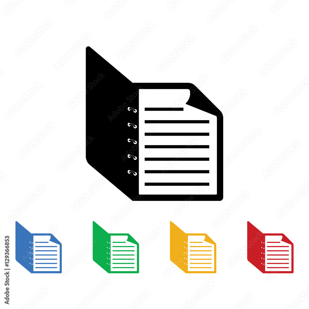 Poster documents icon. documents icons universal set for web and mobile