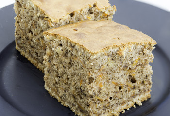 Homemade carrot cake