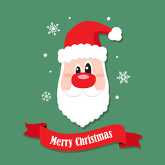 Santa Claus Christmas card