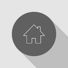 home outline icon vector