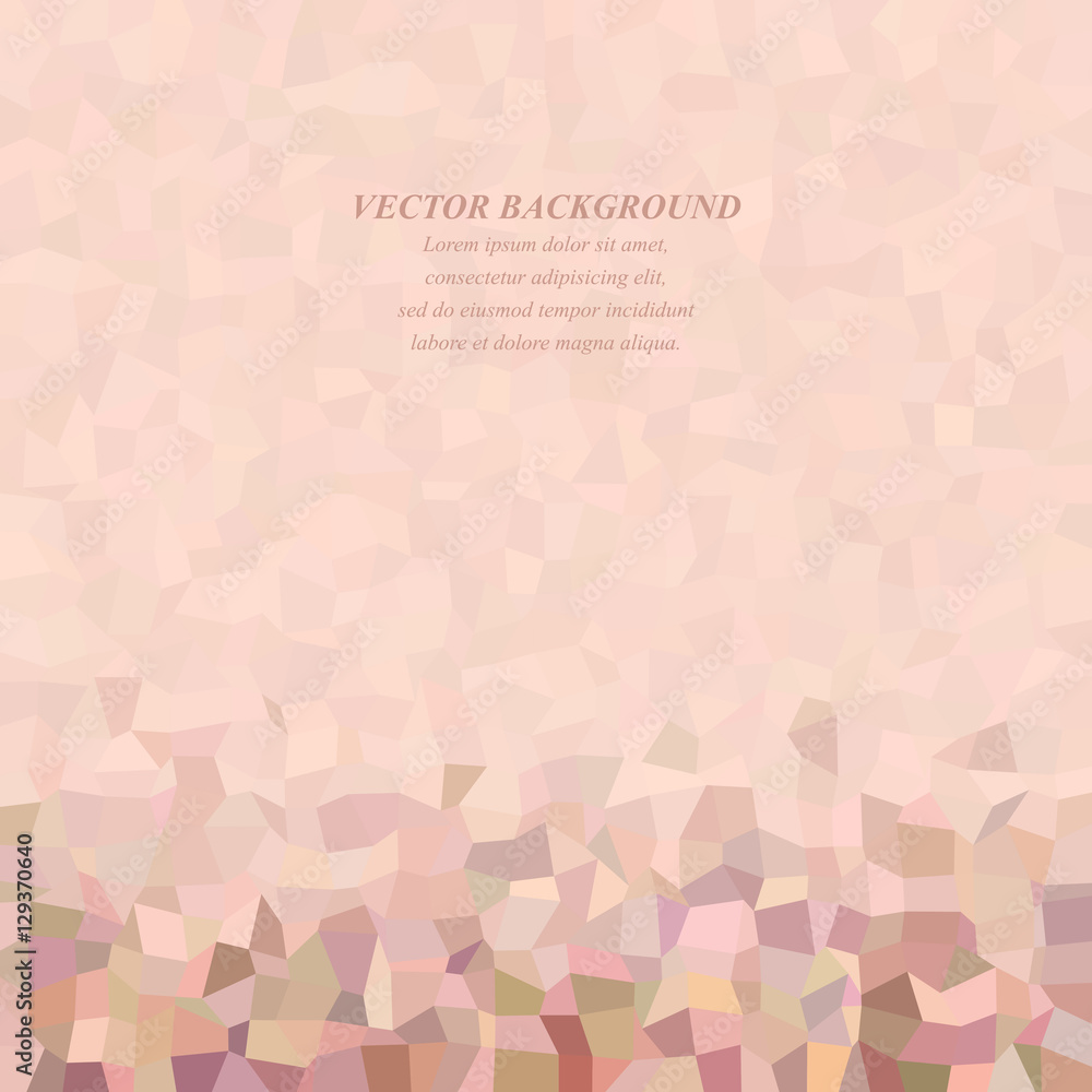 Poster abstract tiled rectangle mosaic pattern background