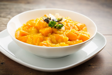Risotto mit Hokkaido - risotto with hokkaido