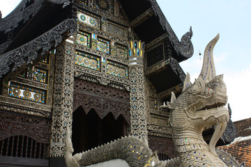 Obraz premium Wat Chedi Luang, Chiang Mai,Thailand
