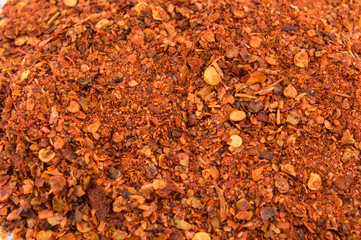 Cayenne pepper and dried peppers