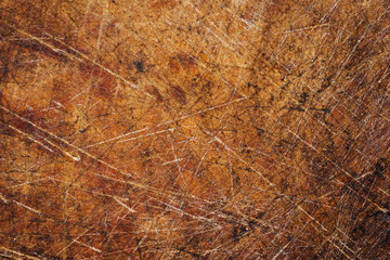 Scratch old hardwood for brown background