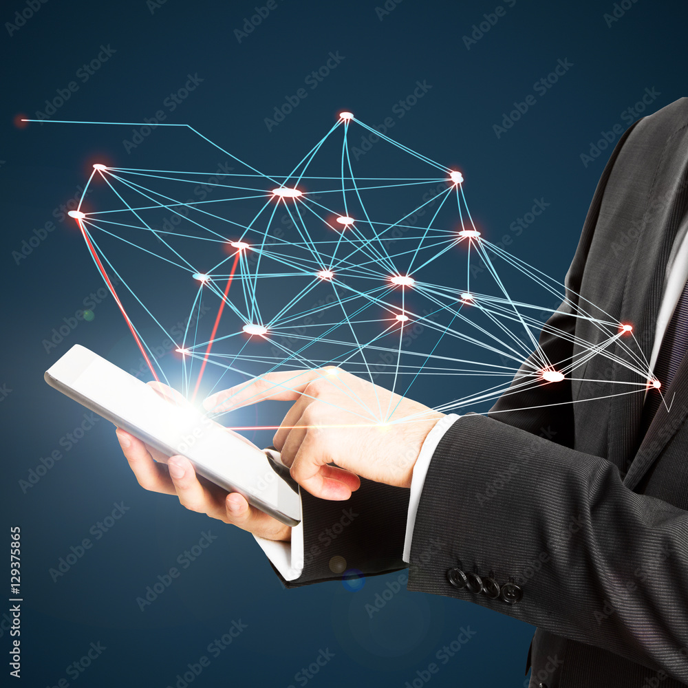 Poster technology and connection concept